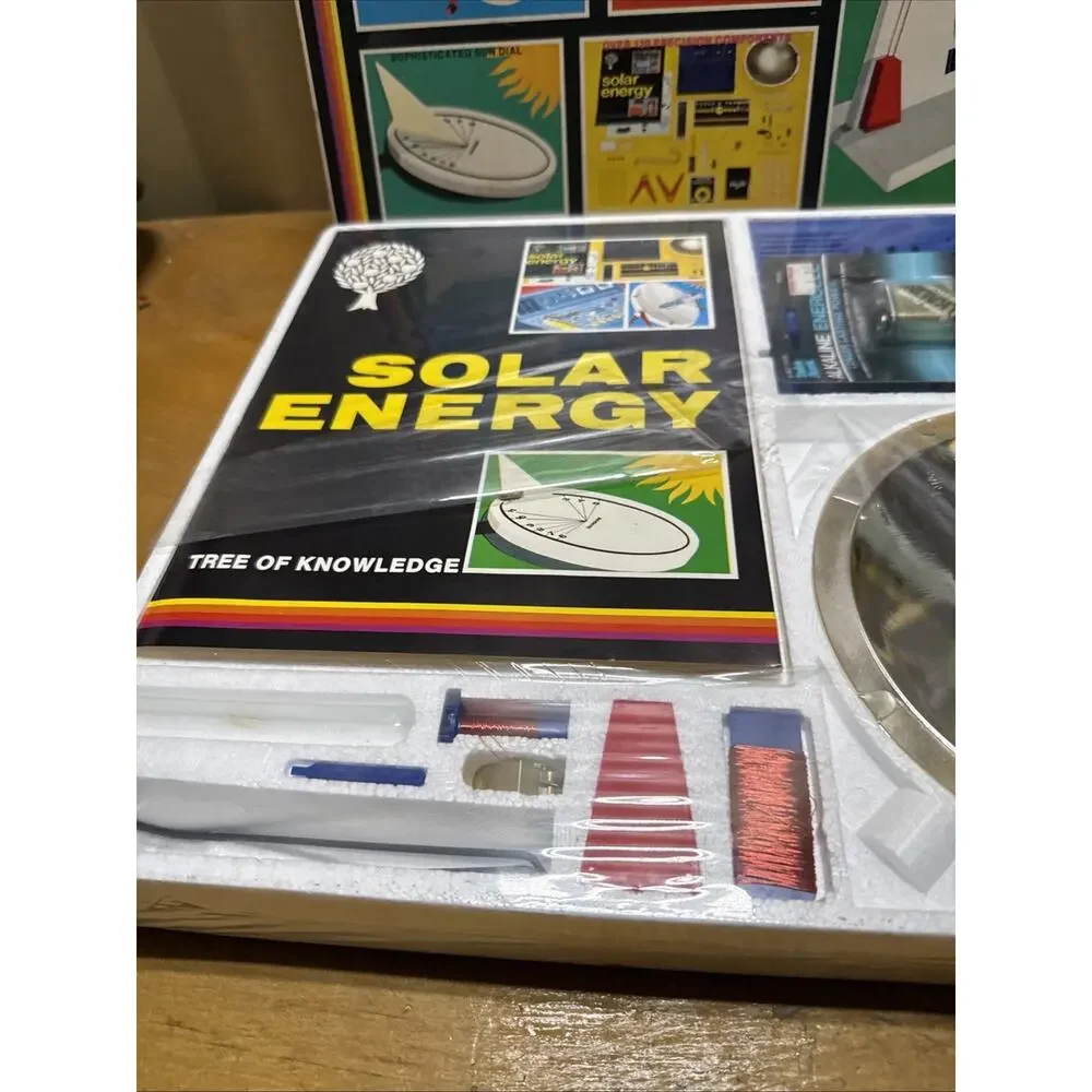 Tree Of Knowledge Solar Energy Lab Kit 120 Experiments Vintage